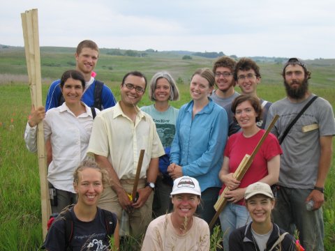 The crew from summer 2007