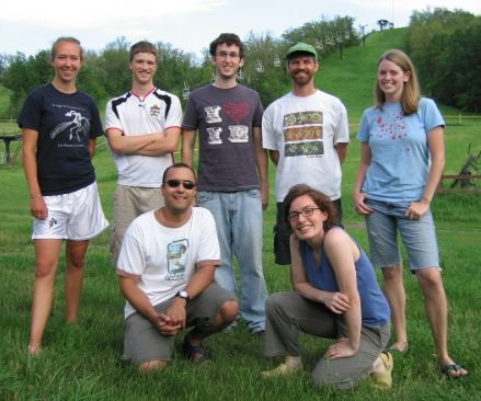 The crew from summer 2007